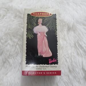 Hallmark Vintage Barbie Ornament Featuring the Enchanted Evening 1996